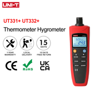 UNI-T Digital Thermometer Hygrometer UT331+ UT332+ Temperature Humidity Meter For Factories -20°C~70°C