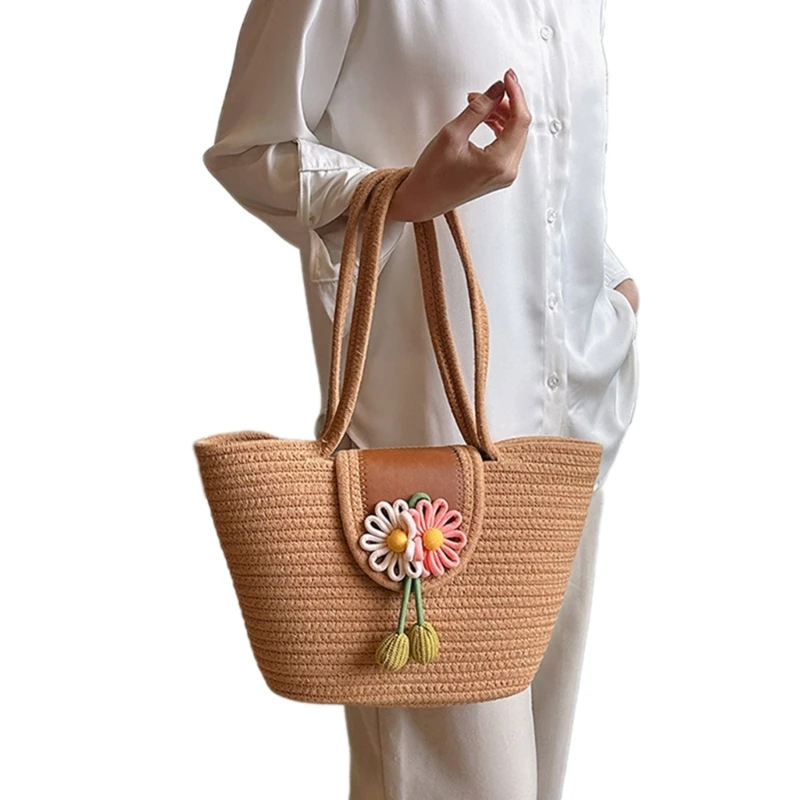 Unique Bohomian Woven Shoulder Bag Functional and Practical Handbag Suitable for Various Occasion