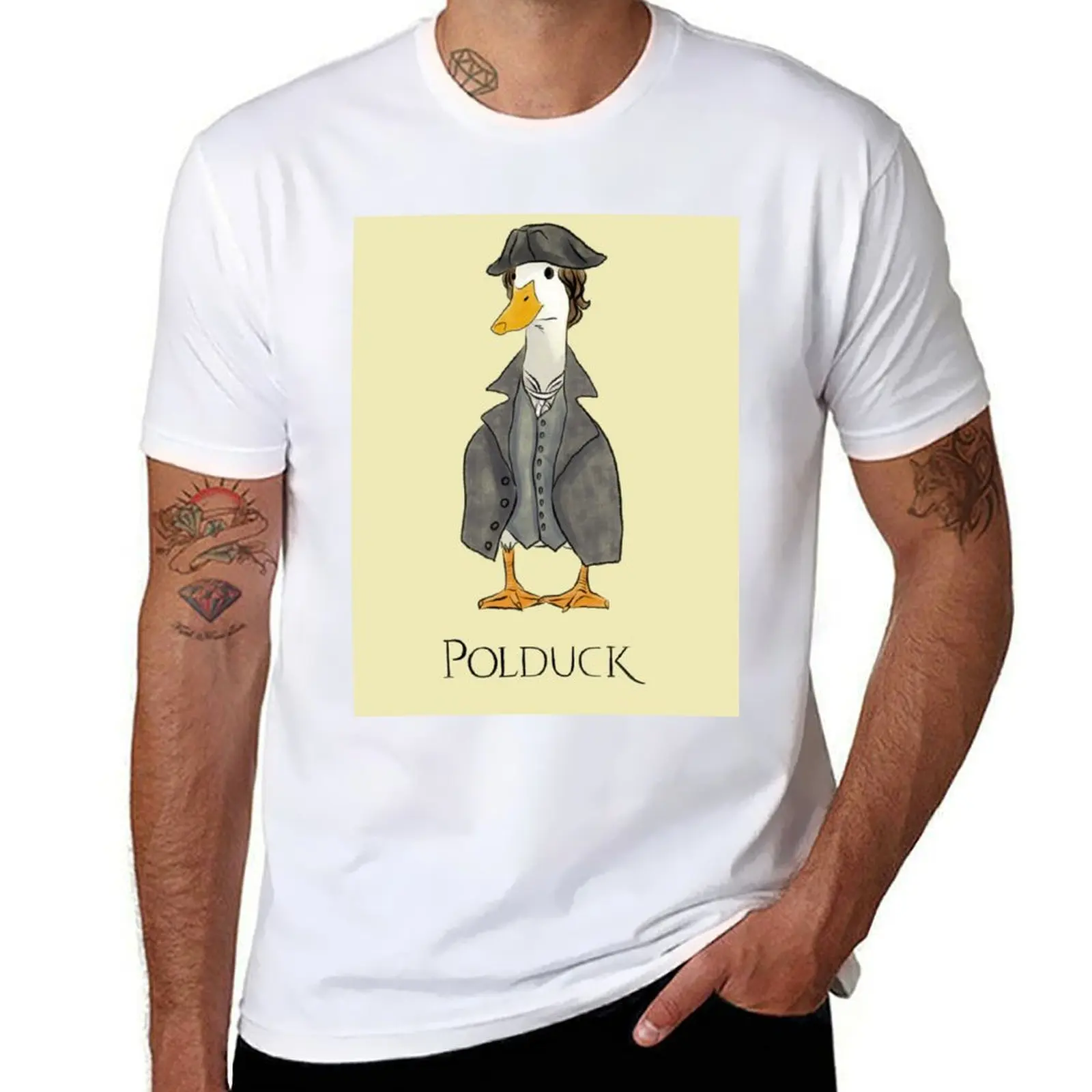 

Polduck T-Shirt boys animal print anime figures fitted t shirts for men