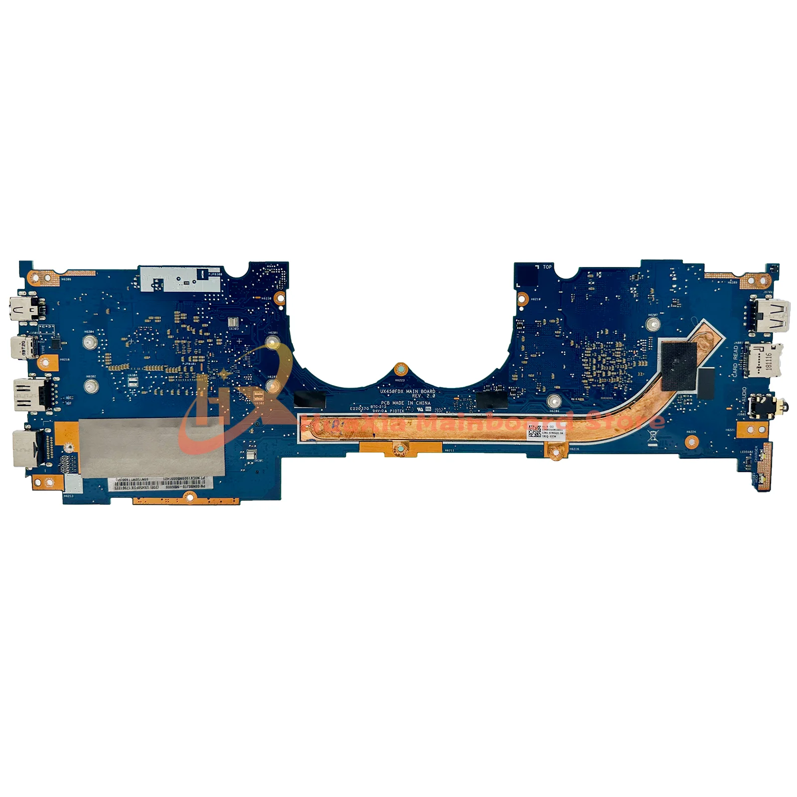 Imagem -03 - Placa-mãe Portátil para Asus Asus Zenbook Pro 14 Ux450f Ux450fd Ux450 Ux480f i5 i7 ° Gtx1050-v2g V4g Ram M8gb 16gb