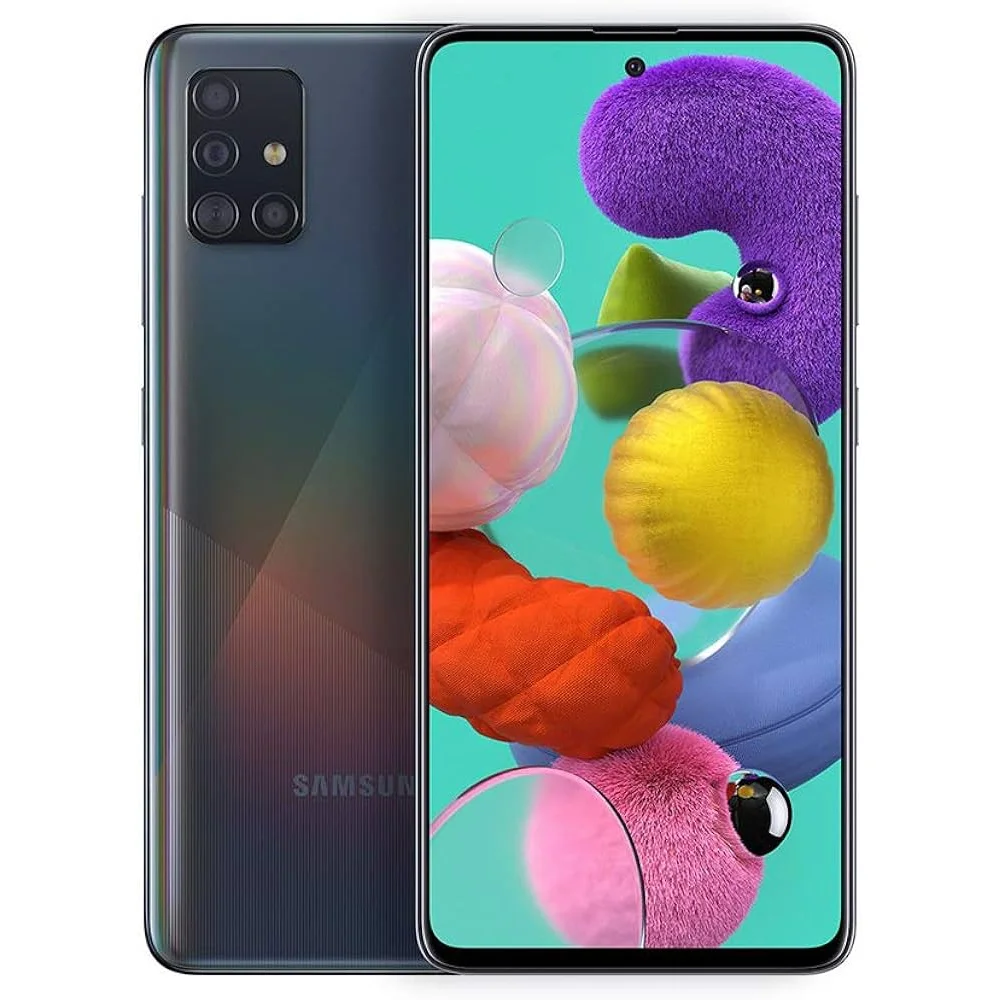 Used Samsung Galaxy A51 A515F Smart Android 2SIM Global Edition 6.5-inch refurbished Samsung quad core 48MP NFC 4000mAh 15W view 3
