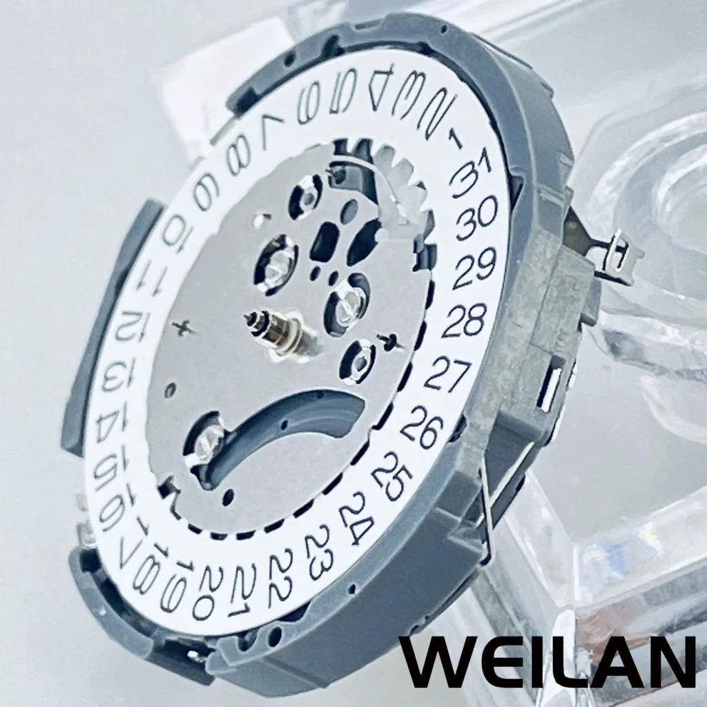 VK63 VK63A Quartz Movement Chronograph 24 Hours Replace for Watch Single Calendar