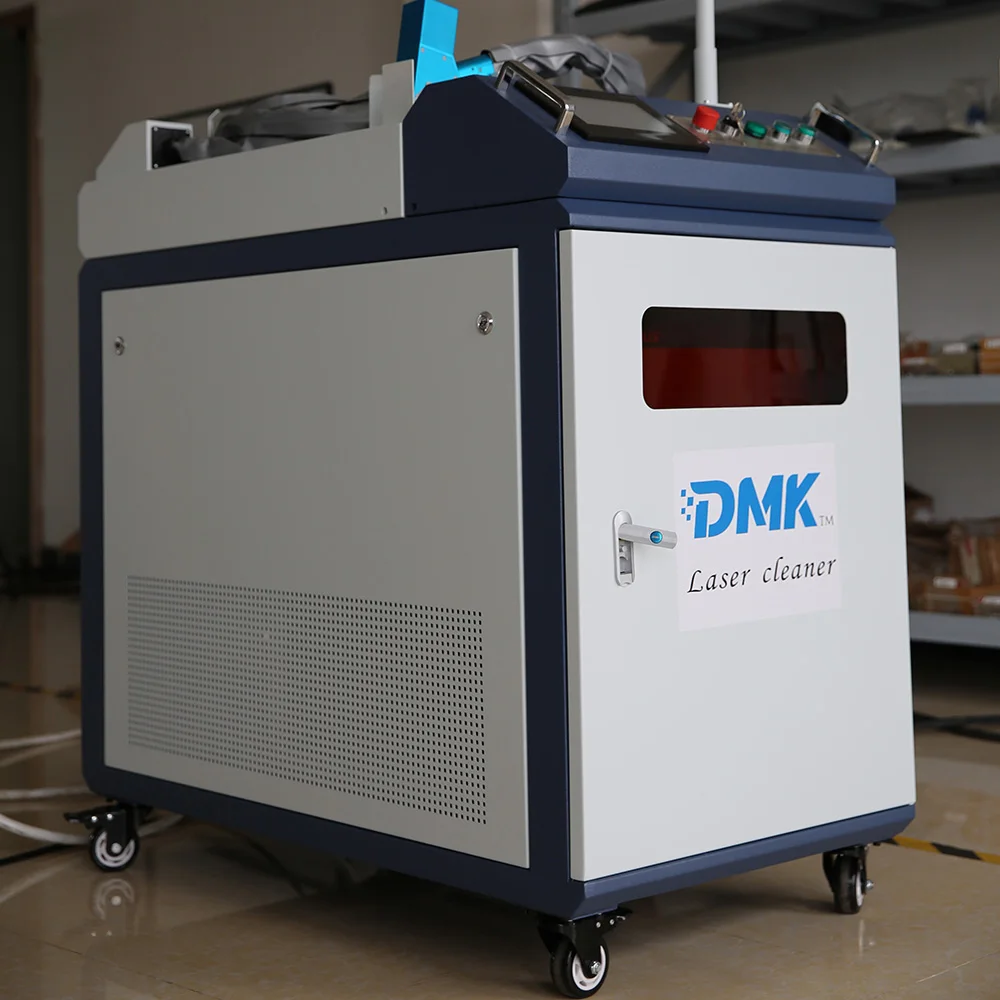 DMK CW Công Nghiệp 1500W Laser Vệ Sinh Máy Laser Derusting Laser Sơn Bụi Lớn Diện Tích Sợi Laser Vệ Sinh Máy