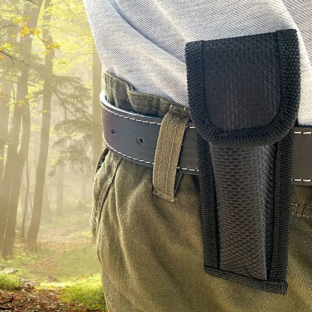 New With Waist Belt Buckle Knife Sheath Multistyles Pocket Multi-function Tool Bag Leather Sheath Belt Outdoor Accessories