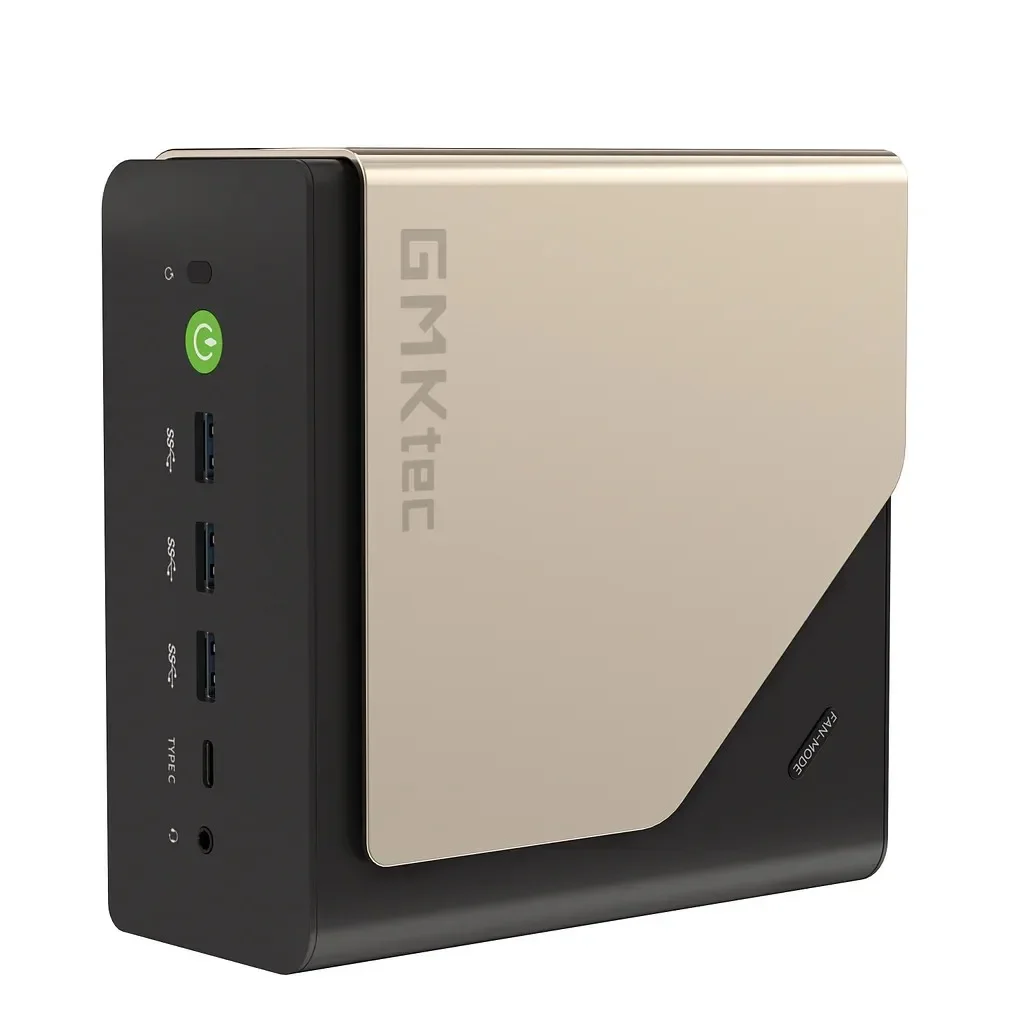 GMKtec EVO-T1 AI Mini PC Intel Core Ultra 9 285H DDR5 5600 USB4 Dual 2.5G LAN WiFi 6 BT5.2 Windows 11 Pro Gaming Desktop