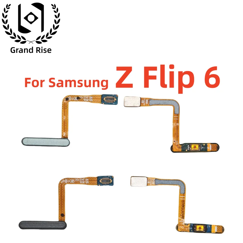 

Z Flip 6 Power Home Button Menu Return Key Fingerprint Touch ID Recognition Sensor Flex Cable For Samsung Z Flip6