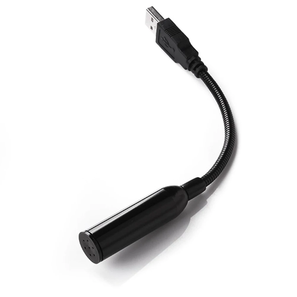 

Black Mini Usb Microphone For Pc Laptop Desktop High Sensitivity Noise Cancelling Portable Mic For Recording