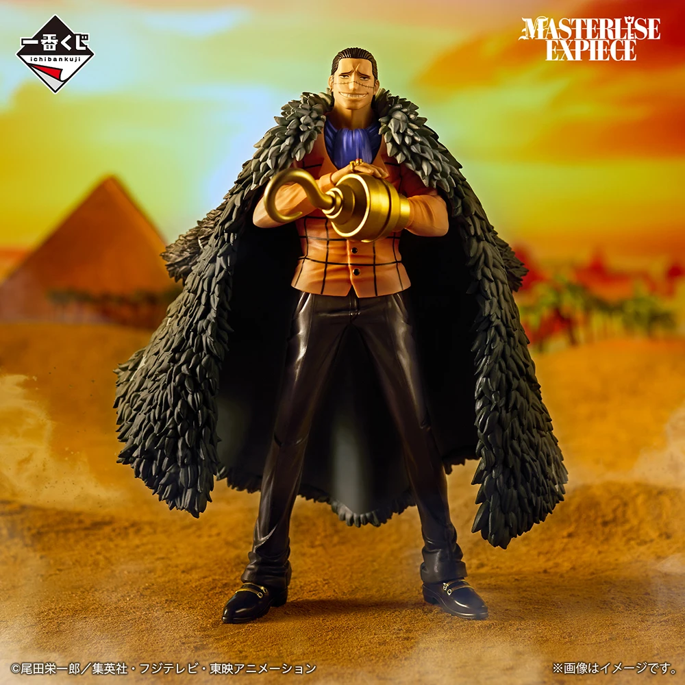 

100% оригинал в наличии Bandai Spirits Ichiban Kuji Masterlise One Piece Sir Crocodile Аниме Фигурка Модель Украшение Игрушка Подарок