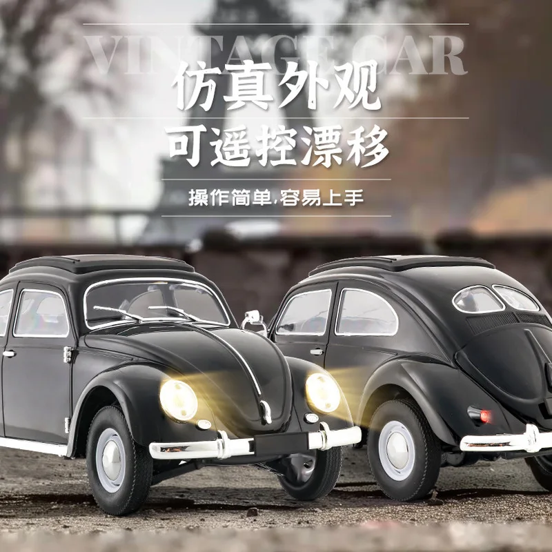 1/16 Wpl D62mini Dla Vw Beetle Hardtop Sedan Model 1949-1963 Zdalnie sterowany samochód Zabawka Samochód zdalnie sterowany Rc Samochód wspinaczkowy