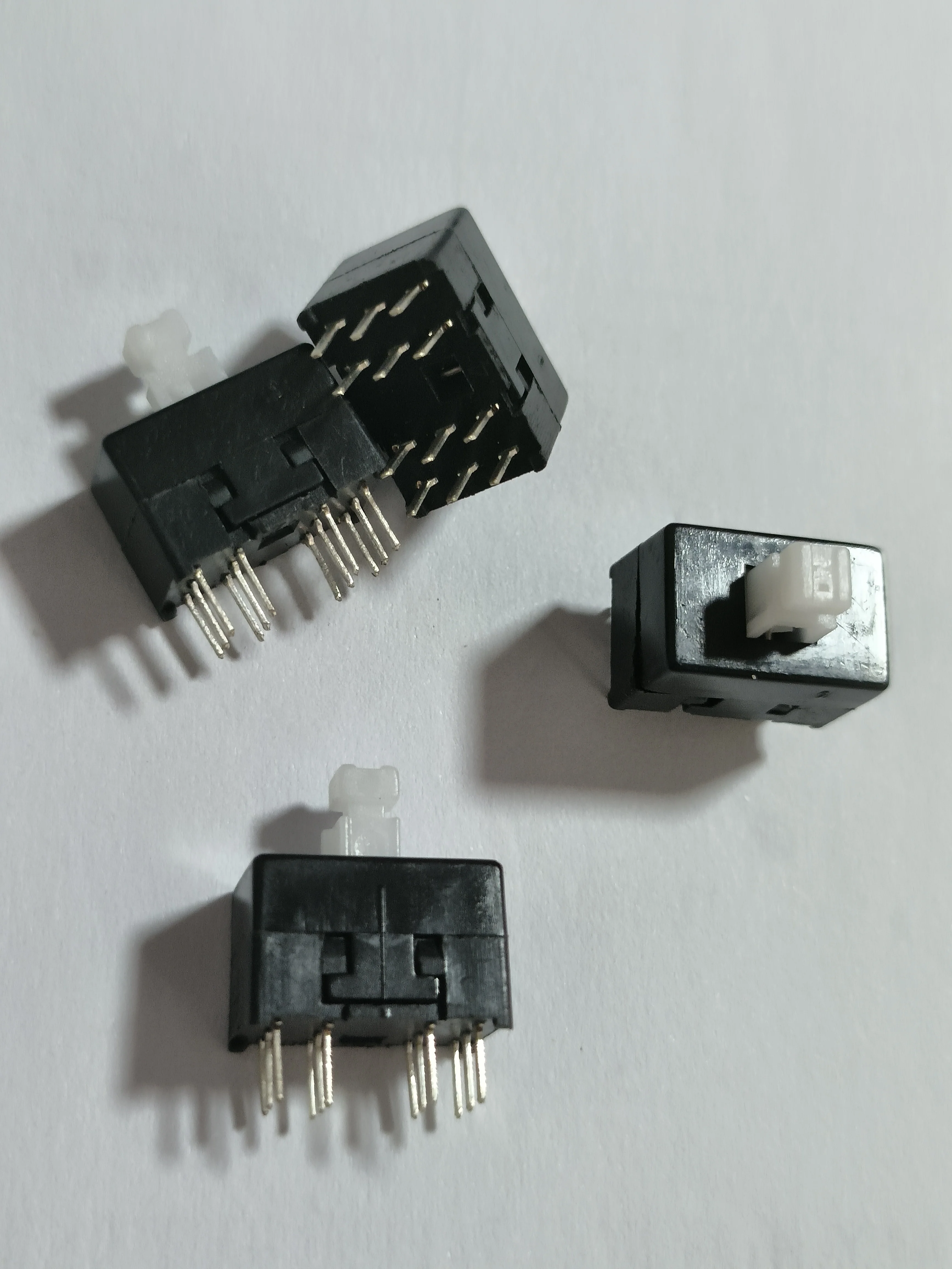 Mixer self-locking switch 8.5mm*13 mm key switch 12 Pin small