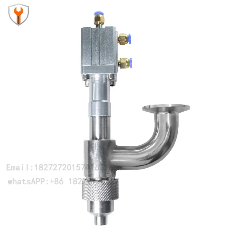 304 Stainless Steel Anti Drip Filling Head Blow Type Anti Drawing Paste Filling Valve Discharge Port