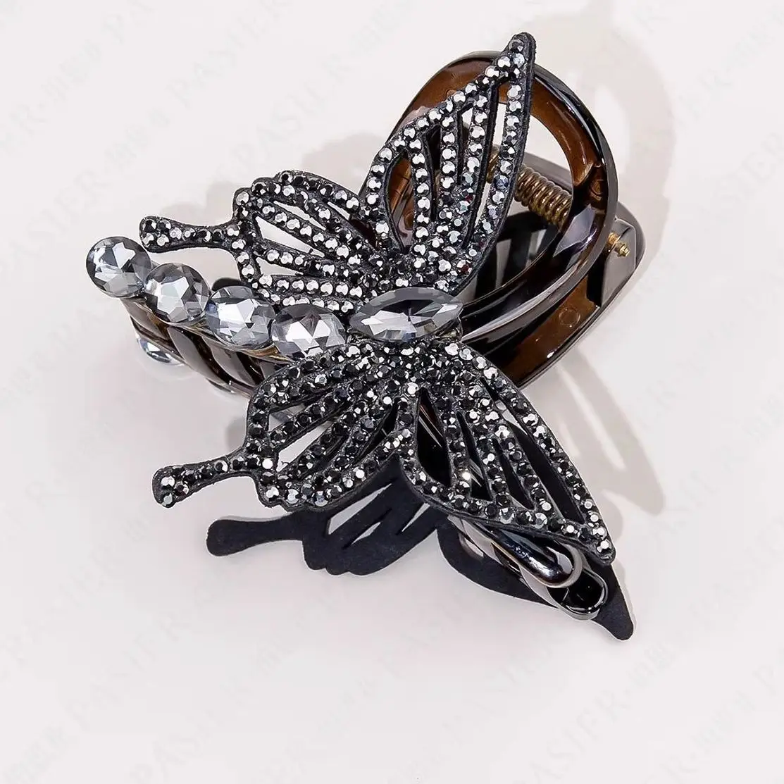 Adenium obesum Rhinestone Creative Personality Fashion Versatile gripper