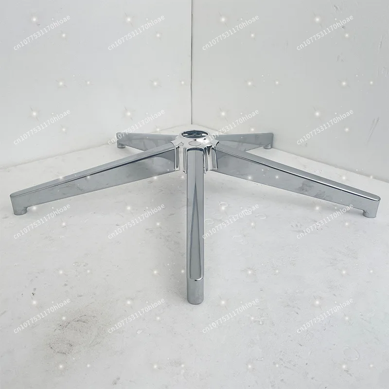 Swivel Chair Office Chair Electroplated Base Square Tube Five-Star Foot Detachable Base Bar Leisure Chair Accessories