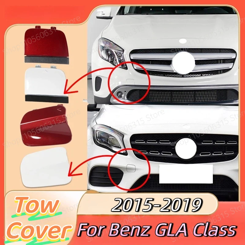 Applicable to Mercedes-Benz GLA Class Trailer Cover gla200 gla260 gla220 front bar trailer cover Rear bar trailer cover