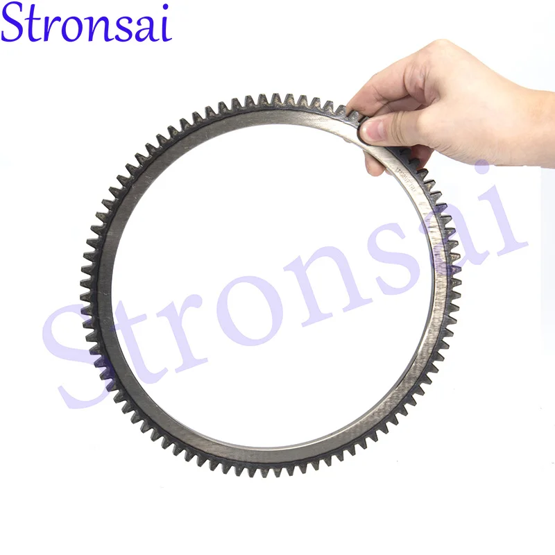 

66T-85550-00 Корончатое кольцо шестерни маховика для подвесного мотора YAMAHA E40X 40 л.с., 2-тактный, также подходит для Parsun 190-225 мм