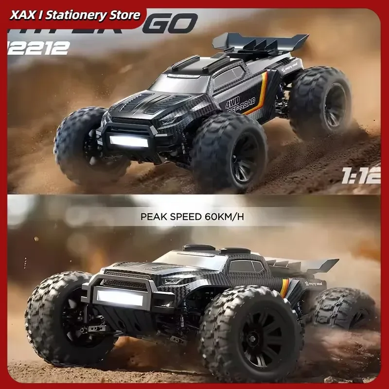 

Meijiaxin 12212 1/12 58 км/ч Бесщеточный 4wd Радиоуправляемый автомобиль - Monster Truck Off-Road Rtr Игрушка с быстрым дистанционным управлением Подарок на день рождения для мальчика