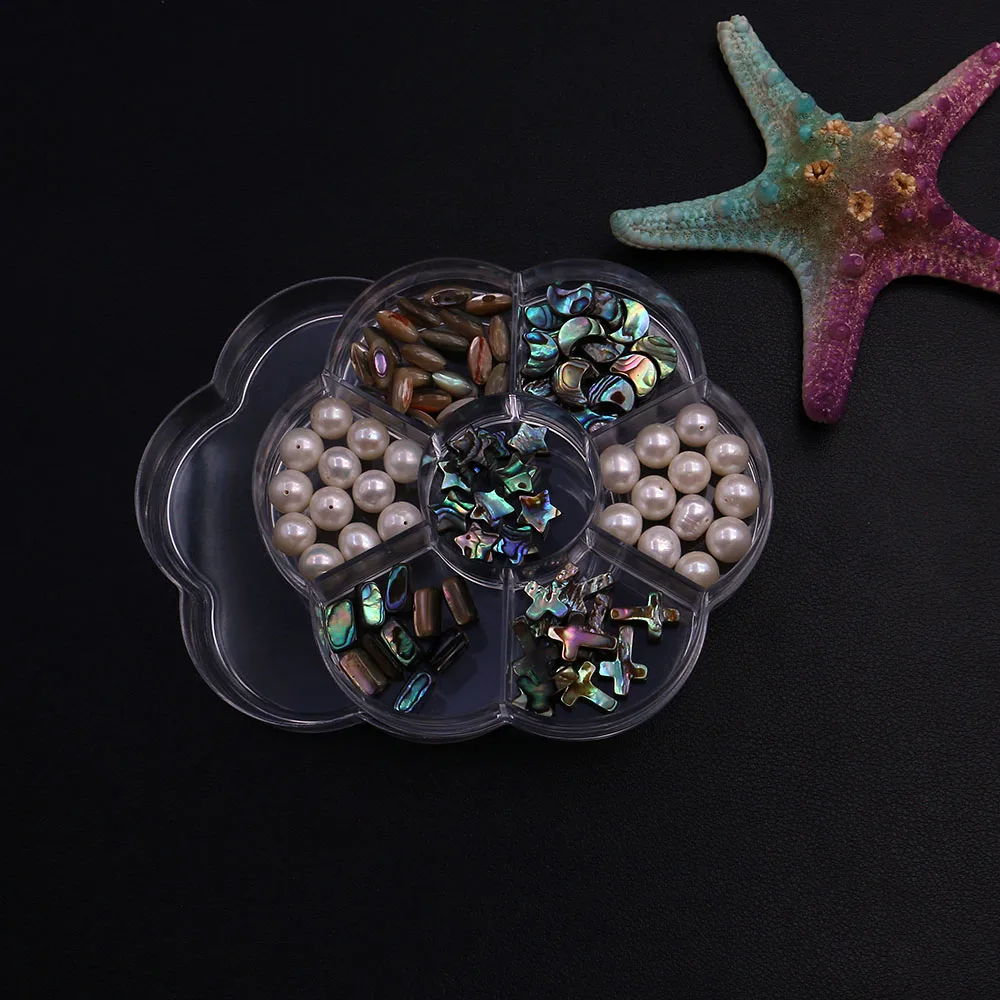 

Маленькая прозрачная пластиковая шкатулка для ювелирных изделий с цветком сливы, упаковка для хранения косметики, удобная организация дизайна ногтей