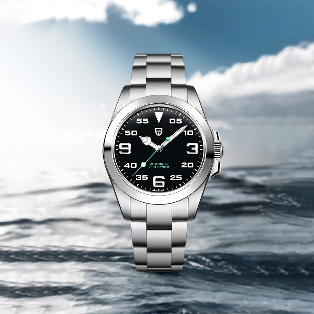 PAGANI DESIGN PD-1692 Men Mechanical Wristwatches Luxury Sapphire Glass AR Coated Automatic Watches 20bar Waterproof Watch Men