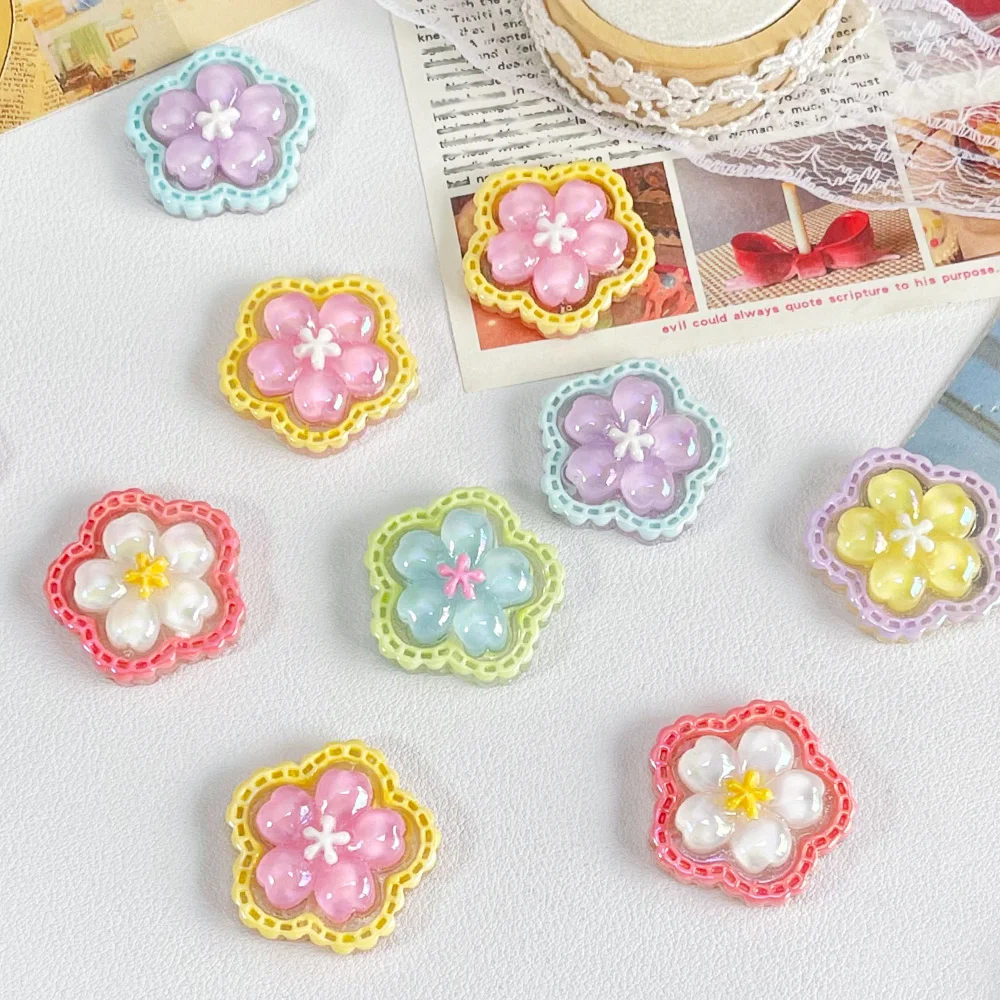 

Cordial Design 100Pcs 28*28MM DIY Fancy Beads Making/Hand Made/Jewelry Findings & Components/Flower Shape/Resin Bead #18817