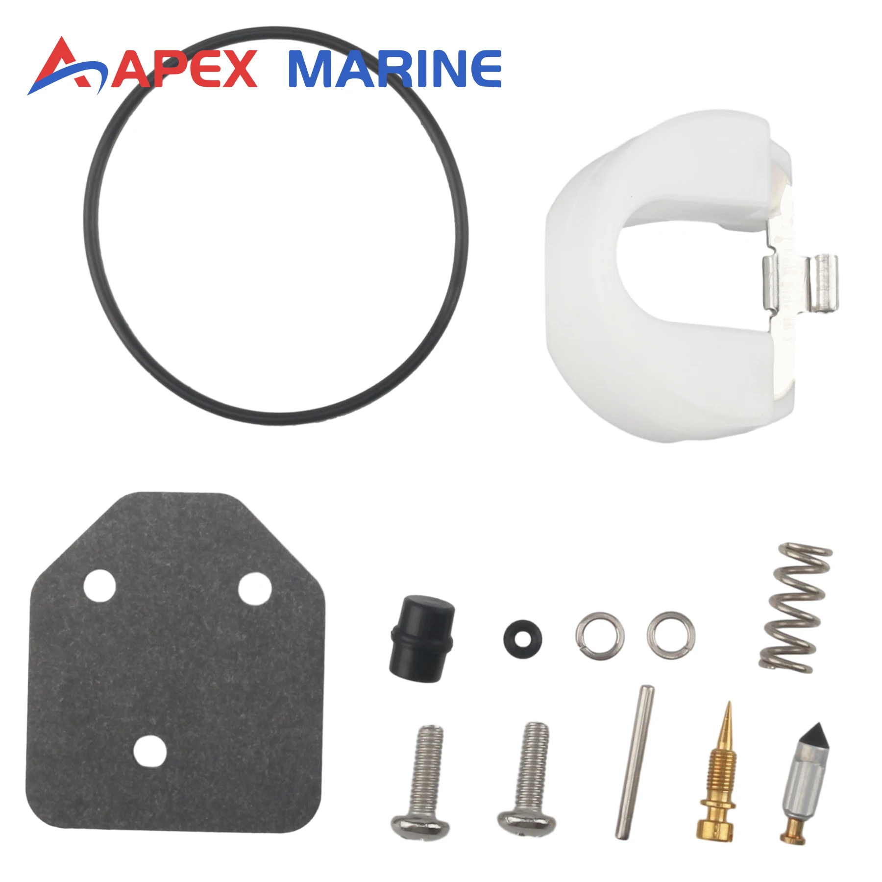 

67D-W0093-01 Carburetor Rebuild Kit for Yamaha Outboard 4-Stroke 4HP F4 Boat Engine Carb Repair Parts Replacement 67D-W0093-00