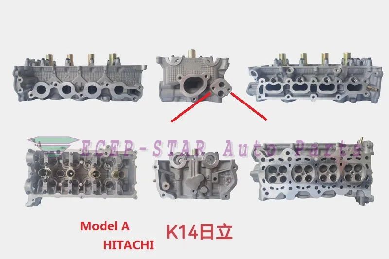 

11100-M68PB-0 K14B 1.4L 16V Engine Cylinder Head For Mazda VX-1 For Suzuki Ciaz Ertiga Swift 1.2L 1200cc K12M A2L412 11100M68PB0