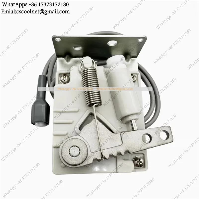 JS01 Industrial Direct Drive Overlock Sewing Machine with Foot Control & Electric Box, Hemming Machine Parts