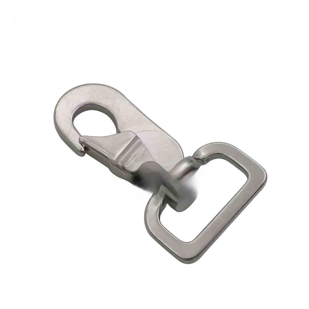 Swivel Eye Snap Hook 304 Stainless Steel for General Rigging Camping Hiking Fishing For Pet Leash Applications