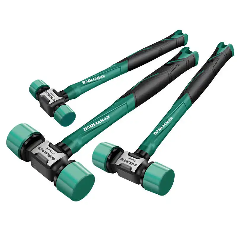 Marteau en caoutchouc Transformable multifonctionnel haute résilience marteau en caoutchouc Anti-vibration et antidérapant outils de travail professionnels