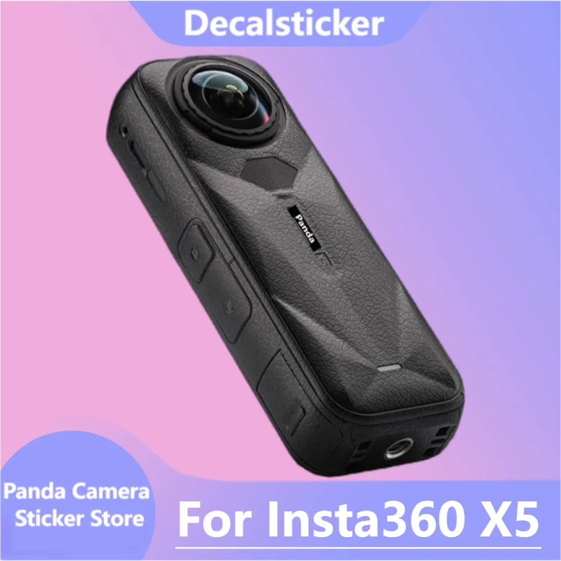 

For Insta360 X5 Action Camera Sticker Premium Decal Skin for Insta 360 X 5 Sports Camera Protector Sticker