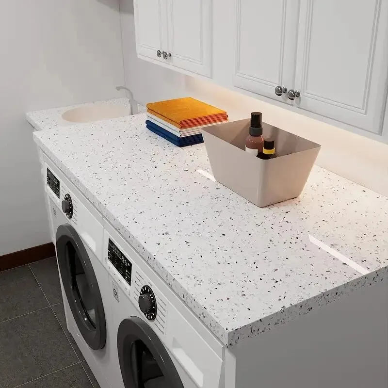 1 Roll Granite Contact Paper, Waterproof Self-Adhesive Vinyl Wallpaper, Peeling And Stick Countertop Contact Paper, For Kitchen image 2