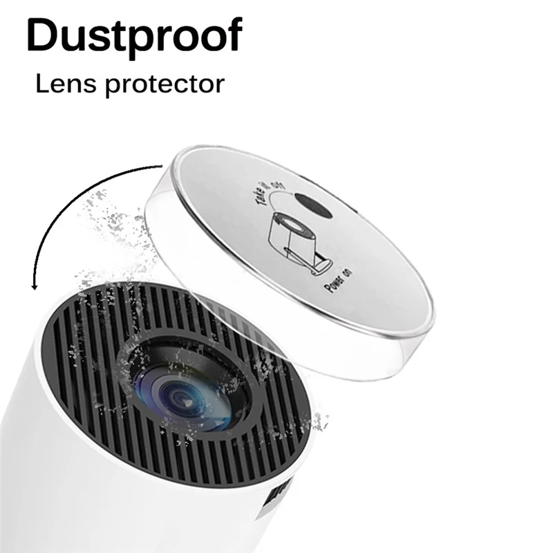 

B04B-HY300PRO Projector Lens Cover Avoid Dust Protection Machine Projector Specific Cap For Hy300pro Projector