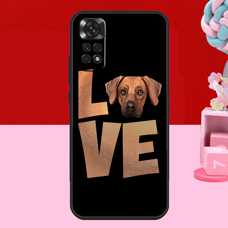 Rhodesian Ridgeback Dog Case For Xiaomi Redmi Note 10 8 9 11 12 Pro 12 Turbo 9S 10S 11S 12S Redmi 9C 10C 12C Coque