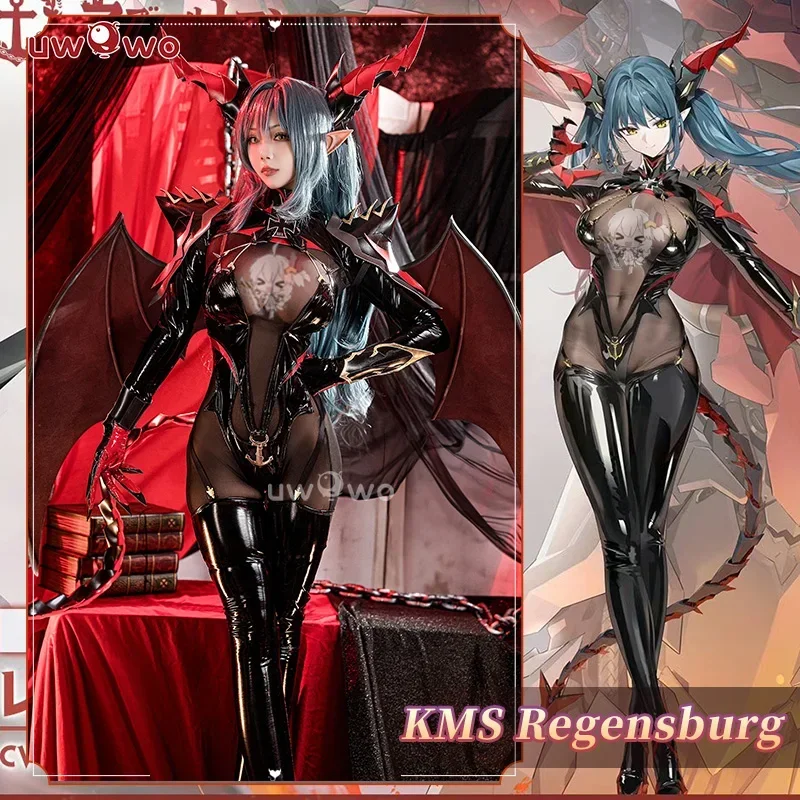 

Костюм для косплея Azur Lane KMS Regensburg Ironn Bloodd Sheer BlackK Sheer 18 2025 года