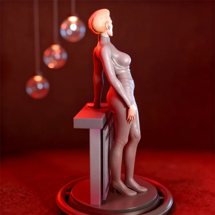 

LinDeekin D251 Индивидуальные 3D гаражные комплекты Неокрашенная фигурка GK Модели Белая смола Несобранные головоломки модели персонажей