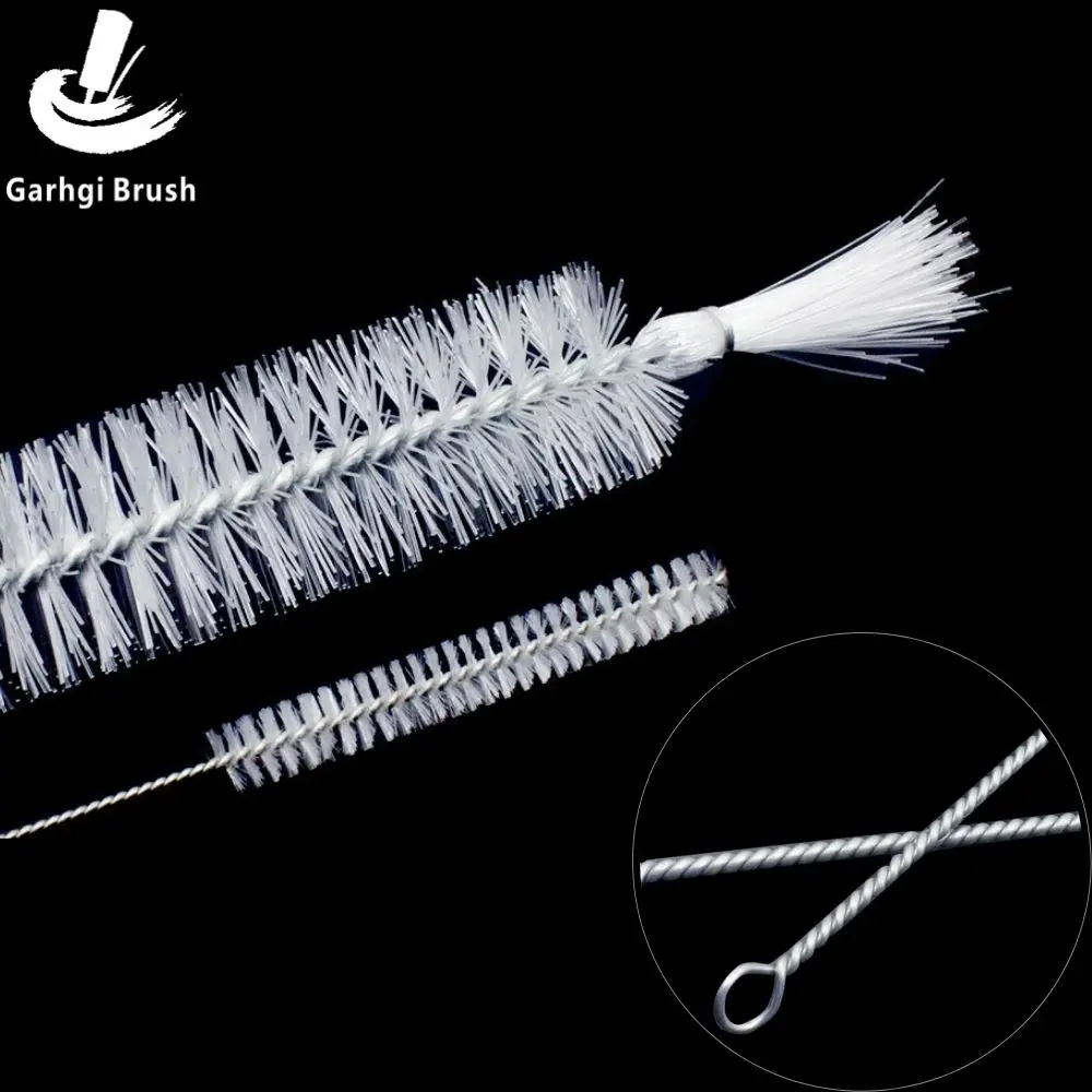 Nylon rohr Reinigungs bürsten manuelle Handwerkzeuge Stroh glas Wasch düsen Flasche Test labor Kolben reiniger Haushalts zubehör – Detail 3