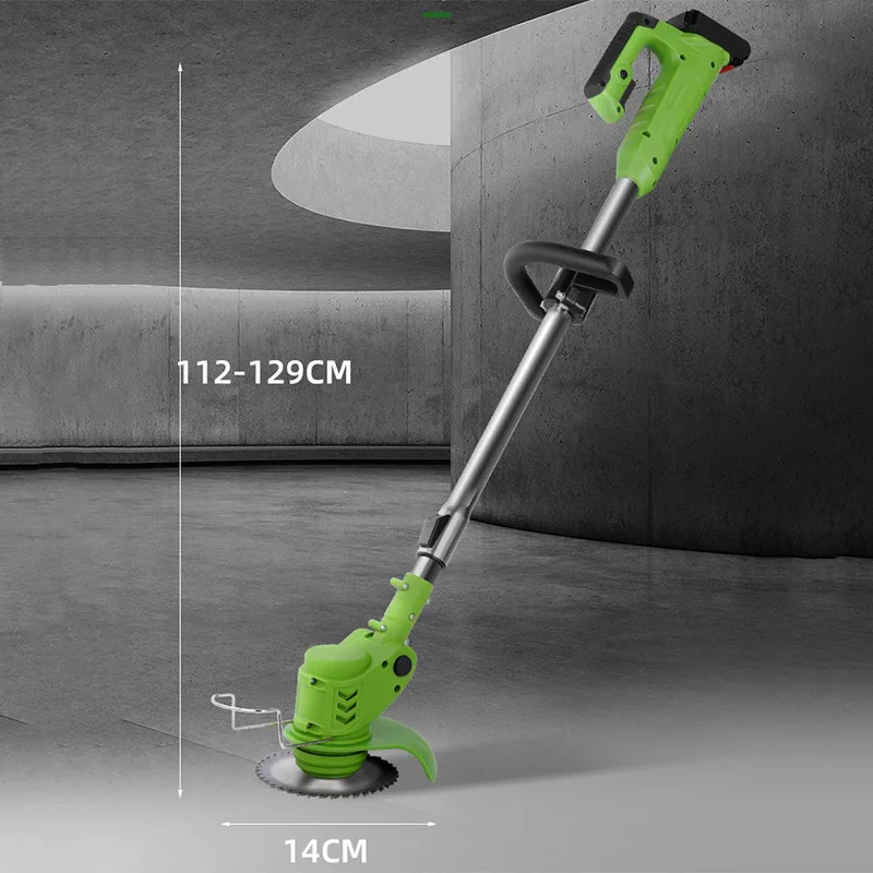 1 Set Electric Lawn Edger Cordless Weed Eater Useful Grass Remover Household Small Garden Rechargeable Weeder Garden Tools