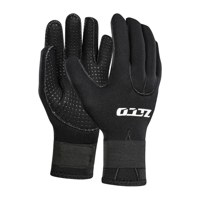 

5MM Neoprene Diving Gloves With Adjustable Velcro Thermal Anti-scratch Anti-slip Wear Resistant Swim Gloves Unisex for Snorkelin
