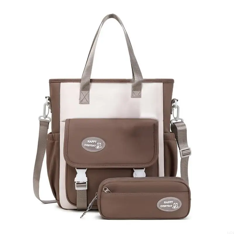 Có Túi Dung Tích Lớn Túi Đeo Vai Túi Xách Đựng Bộ Cho Nữ Sinh Lô Nhẹ Về Trường Túi 547A