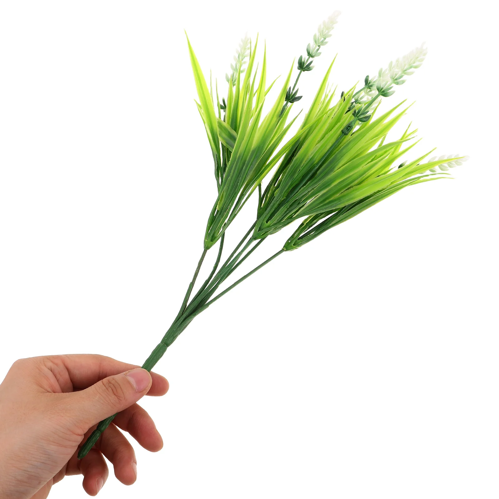 

10 pcs Artificial Lavender Bouquet High Realism Material Fake Flowers Home Decor Wedding Arrangements Outdoor Faux