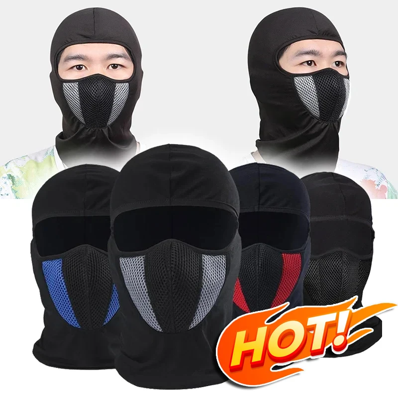 

Breathable Full-face Mask Dustproof And Sun Protection Face Mask Motorcycle Helmet Hood Cycling Face Mask Motorcycle Parts