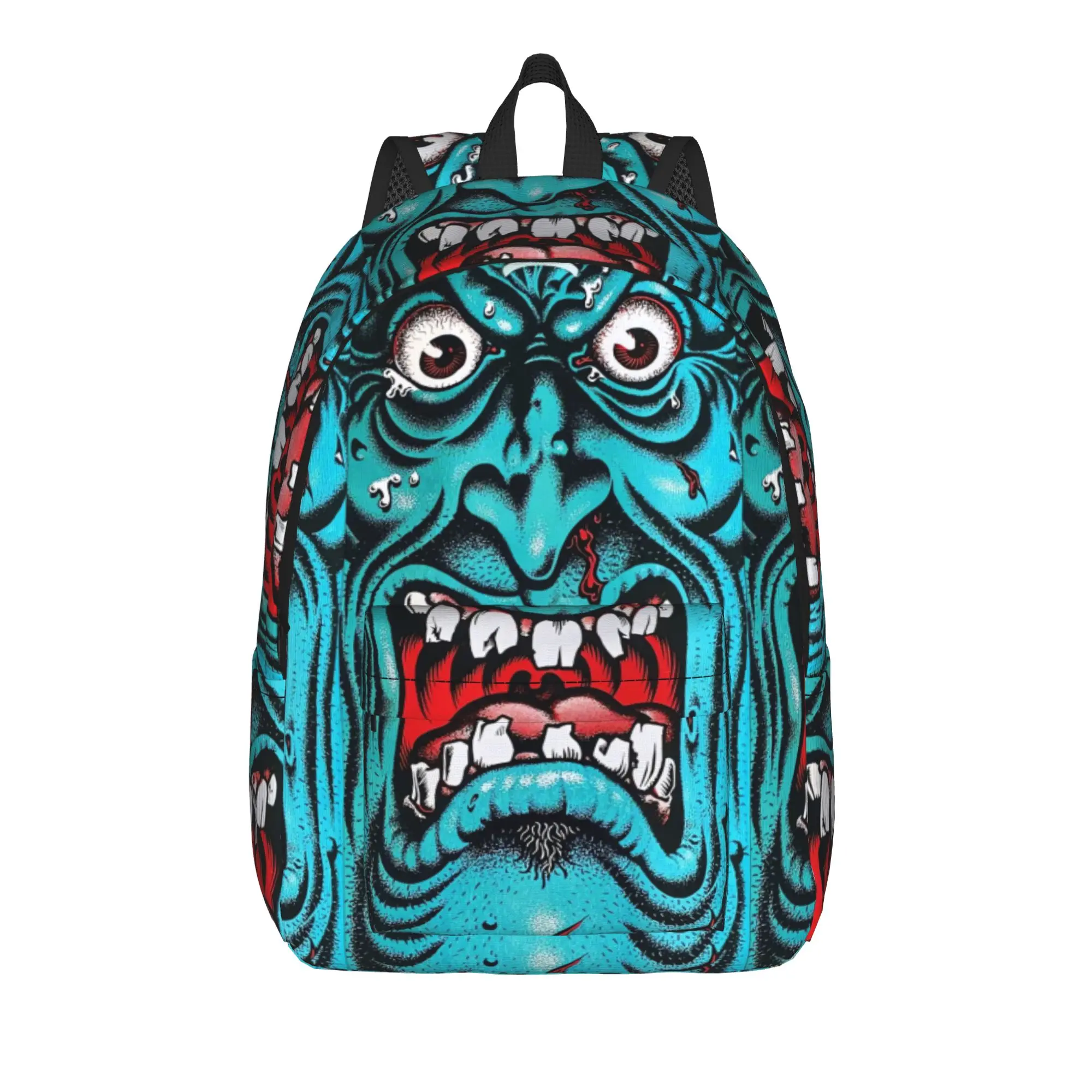 Horror Demon Monster Backpack  Leisure Backpacks Girl Hiking Big School Bags Custom Rucksack
