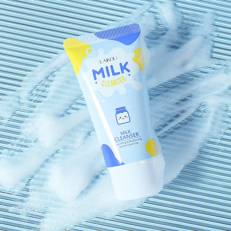 Milk Skin Care Set Facial Moisturizing Cream Cleaning Glowing Collagen Skin Hydration Serum Tender Skincare Products Kits Beauty