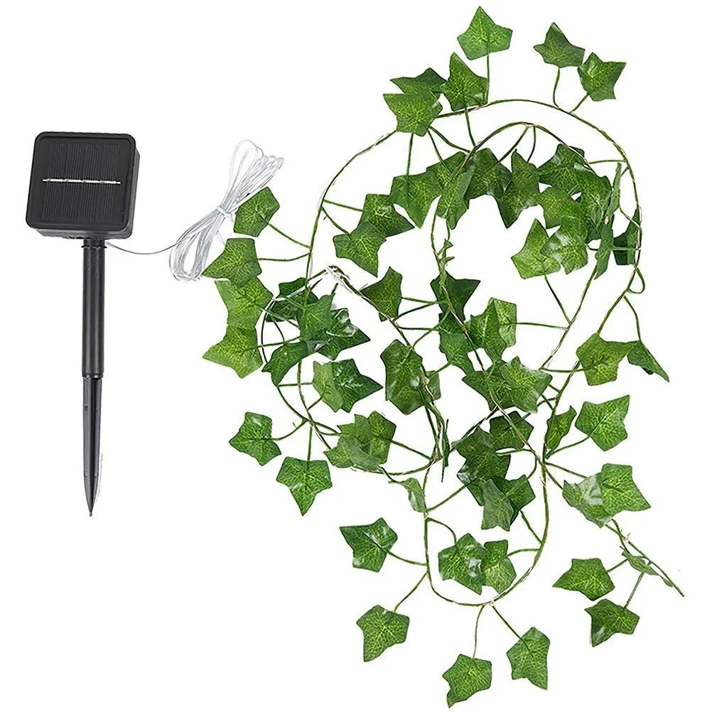

10 Meter 100 LED Artificial Ivy Garland Light Artificial Plant Vine Hanging Garland LED Fairy Lights Decorative Patio String