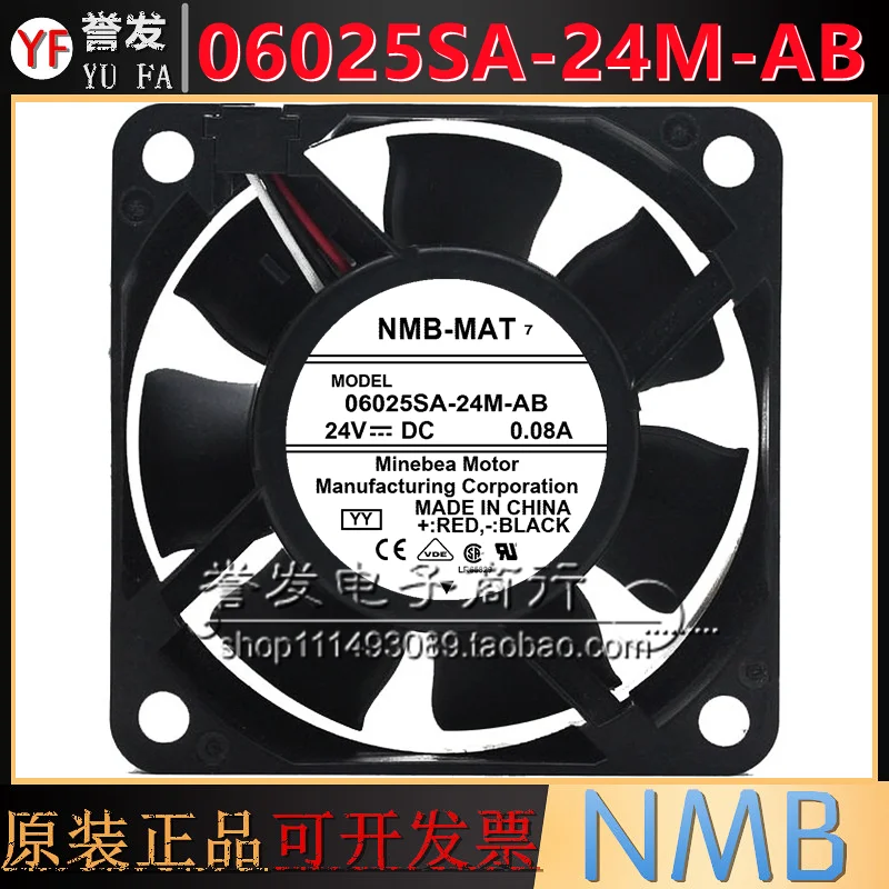 

НОВЫЙ ОРИГИНАЛЬНЫЙ 06025SA-24M-AB 24 В 0,08 А 6025 60x60x25 мм Охлаждающий ВЕНТИЛЯТОР РАДИАТОР