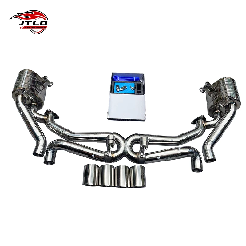 

JTLD Performance 304SS Valvetronic Exhaust Catback System for 997 TRAGA 997.2 3.6L