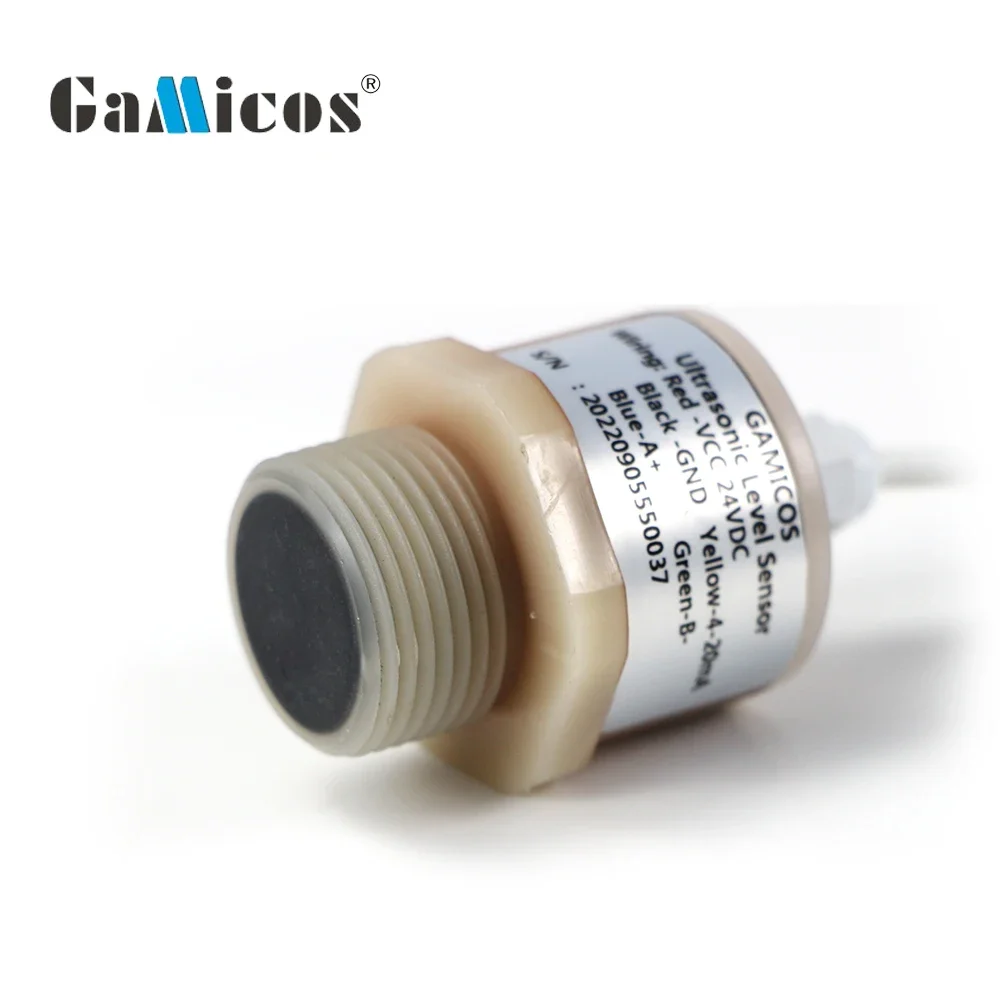 GAMICOS GUT805 Small Range PVDF Anti-corrosion Ultrasonic Level Sensor For Corrosive Medium