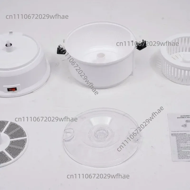110V/220V Small Electric Potato Peeler Home Automatic Potato Peeling Machine Vegetables Salad Rotating Dehydrator