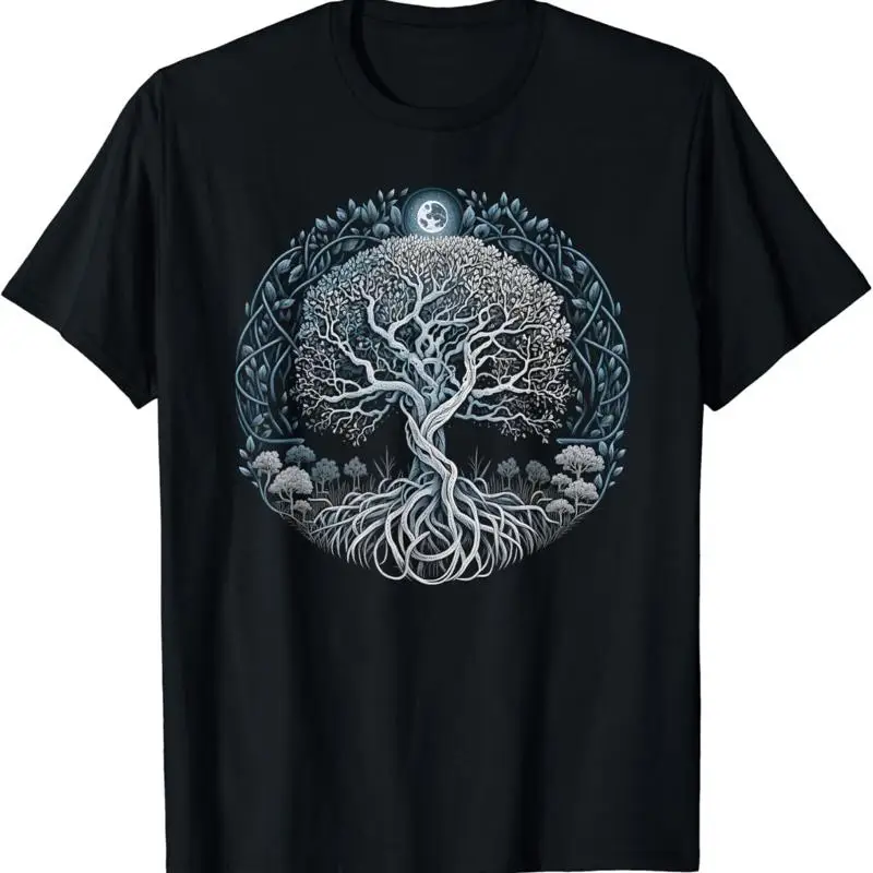 

Футболка премиум-класса Tree of Life Yggdrasil Design Best Idea S 5XL