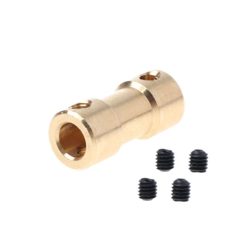 M6CF 2-5mm Motor Copper Shaft Coupling Coupler Connectors Sleeve Adapter US