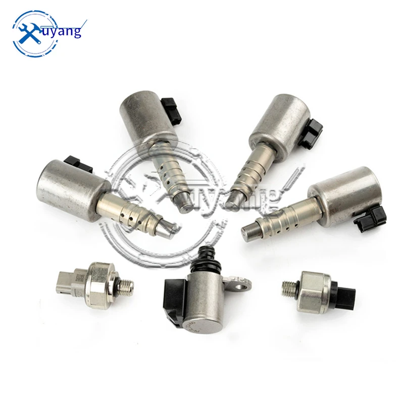 

JF016E JF017E RE0F10D CVT8 Transmission Solenoids with Pressure Sensor for Nissan X-Trail Infiniti JX35